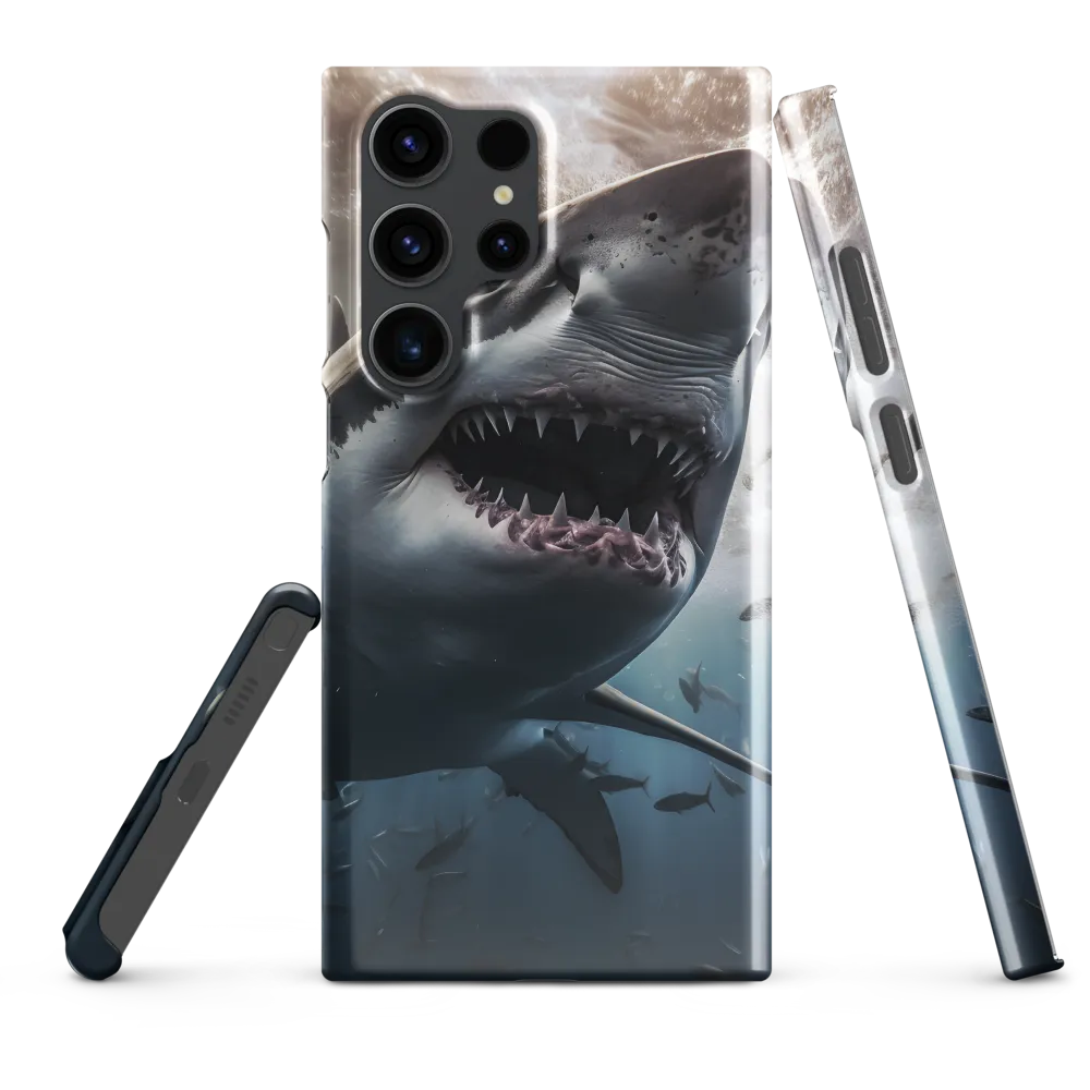 The Apex Predator: An Underwater Encounter | Phone Case |  S23 Ultra | Snap Case | Glossy