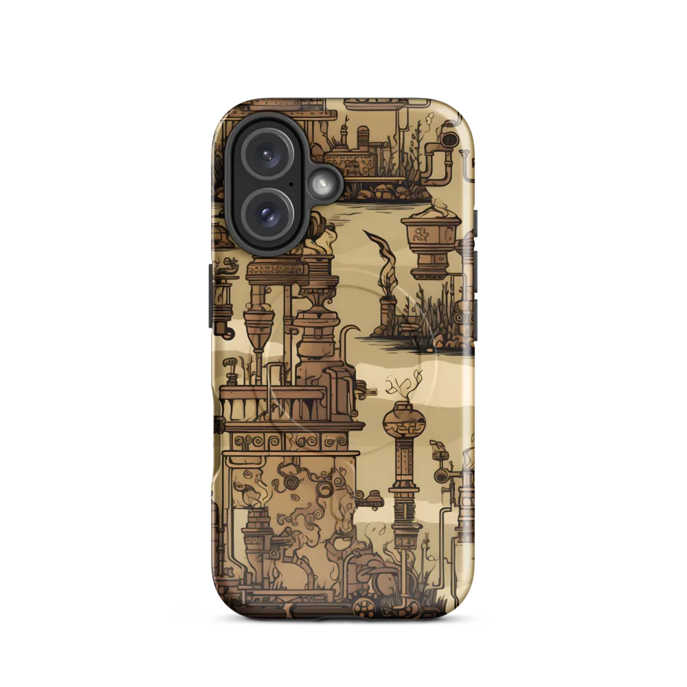 Whimsical Industrial Landscape