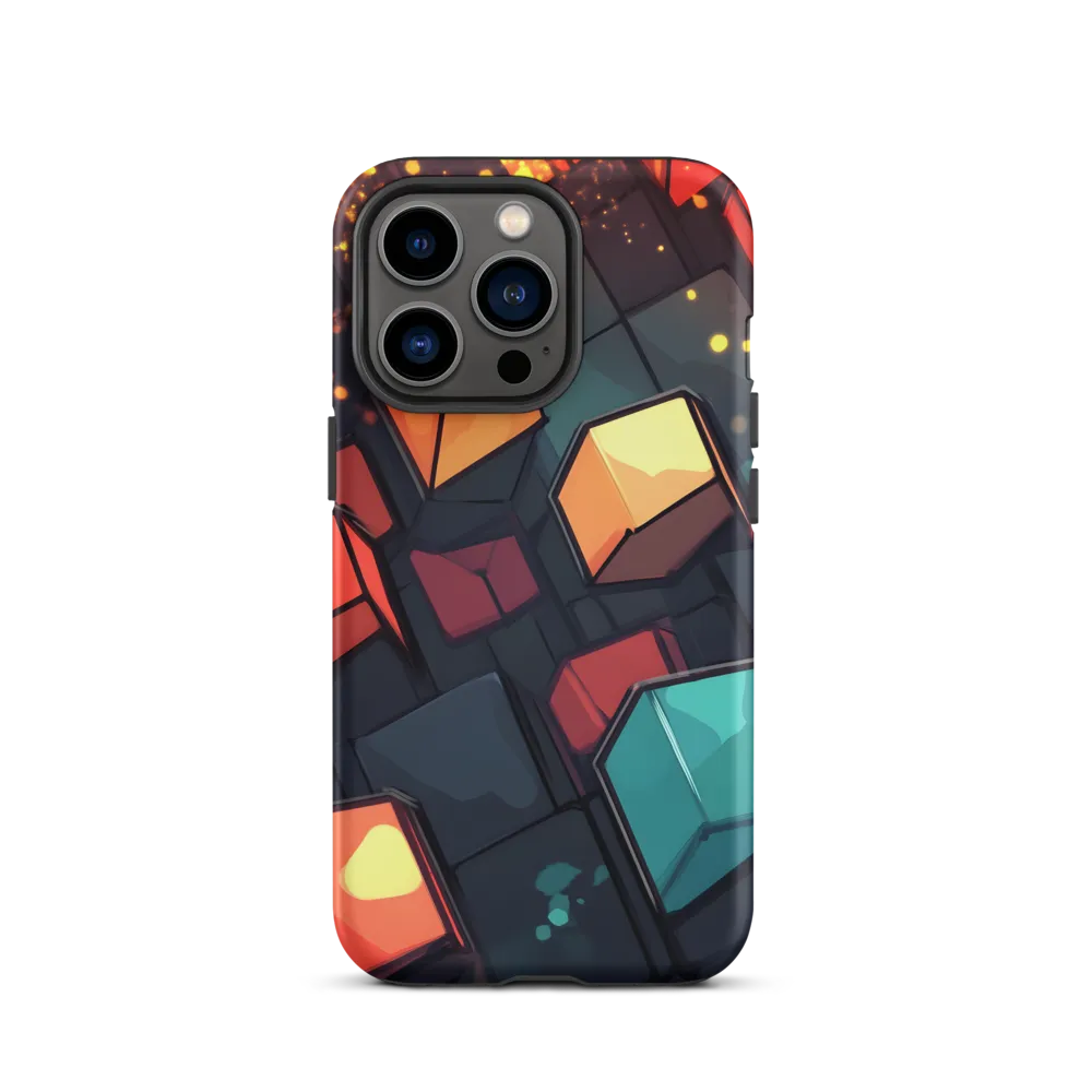 Illuminated Geometry | Phone Case |  13 Pro | Tough Case | Matte