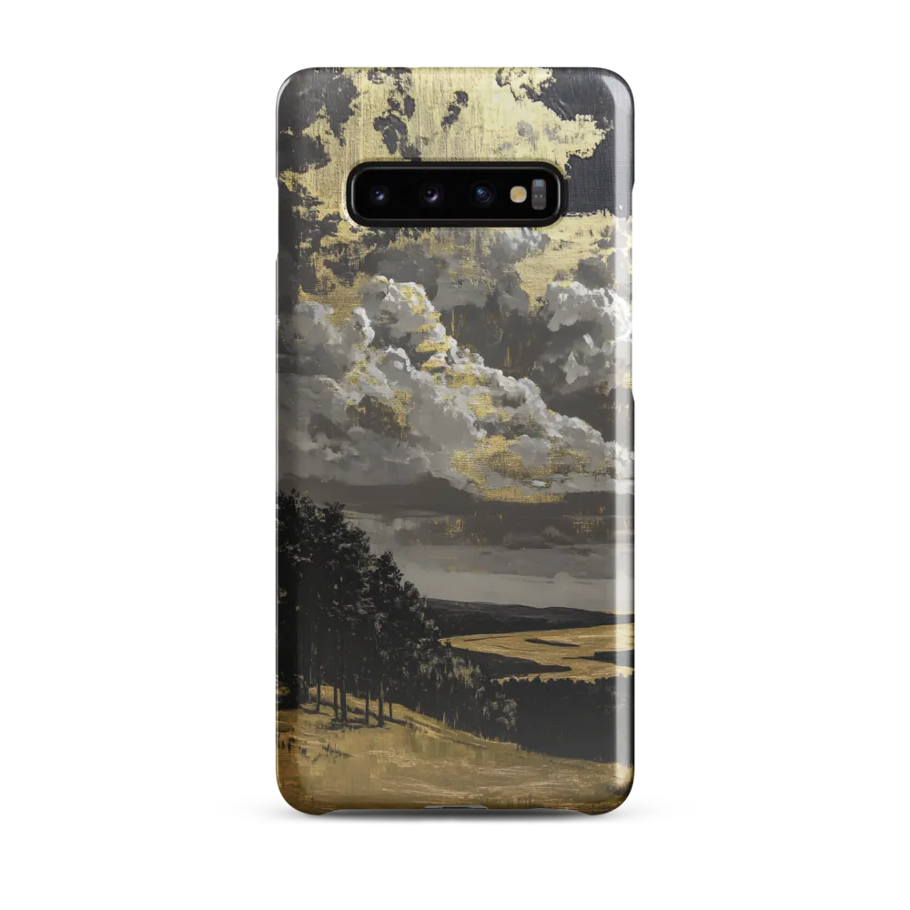 Golden Serenity in a Dramatic Sky | Phone Case |  S10 Plus | Snap Case | Glossy