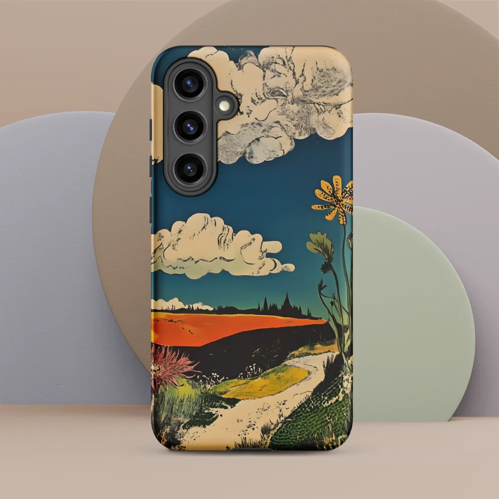 Surreal Blooming Landscape