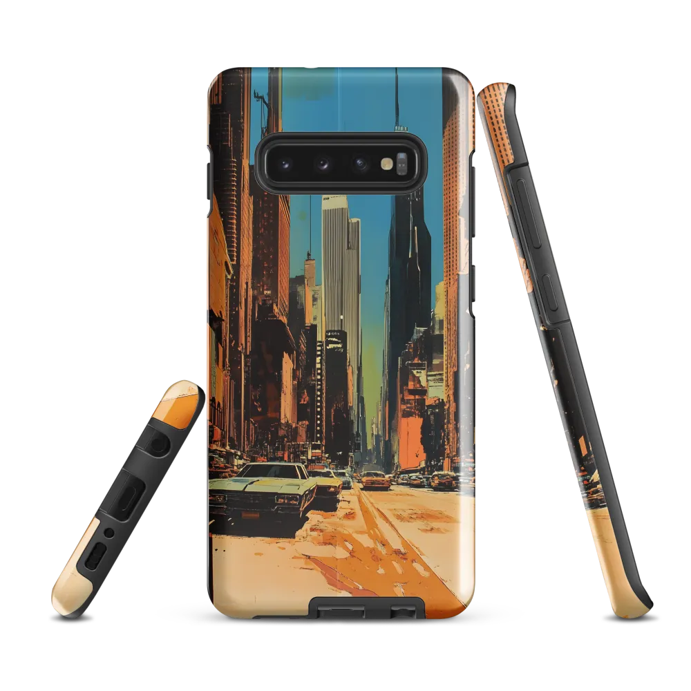 Urban Symphony: A Journey Through Skyscrapers | Phone Case |  S10 Plus | Tough Case | Glossy