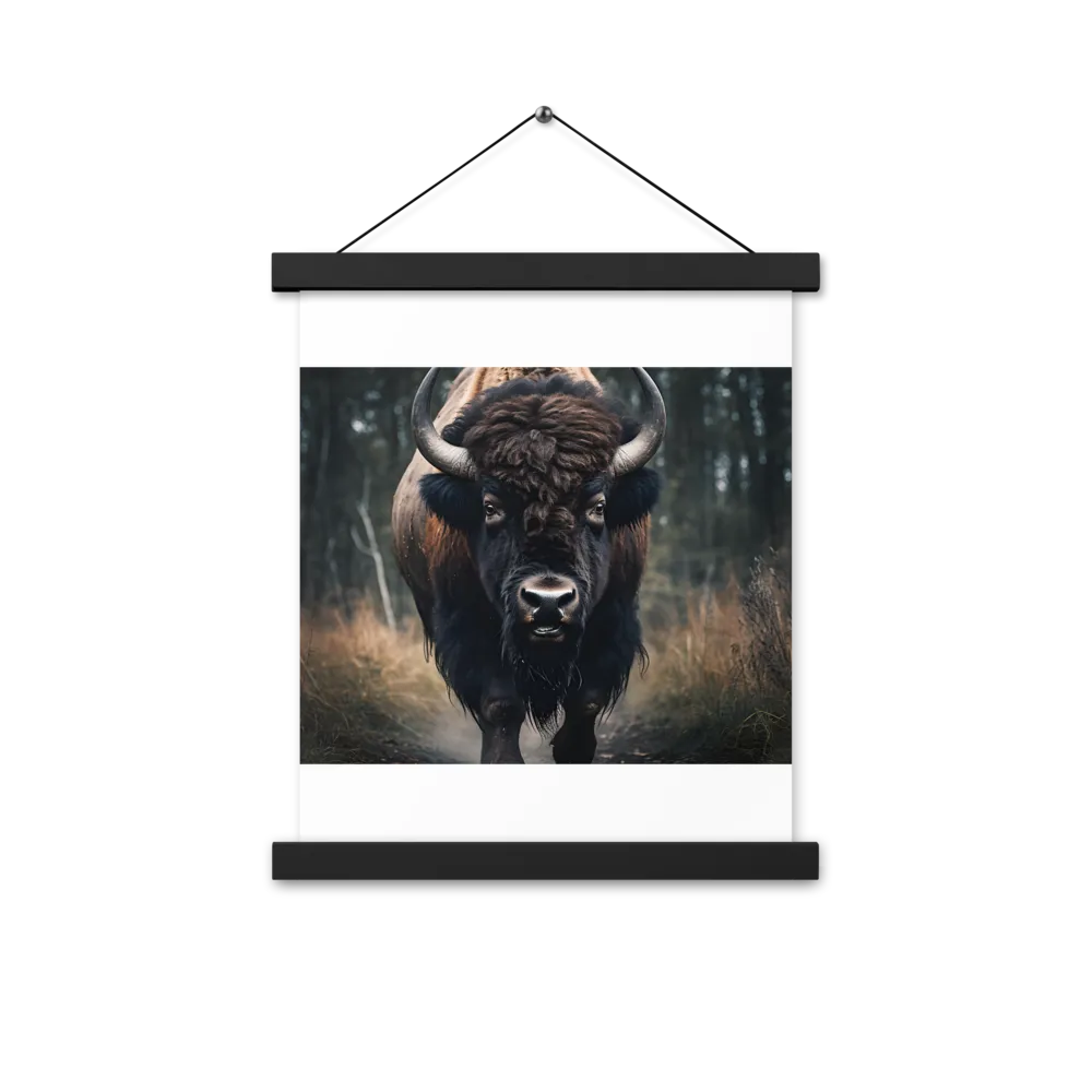 Majesty in the Wilderness | Poster With Black Wood Hanger | 11″×14″