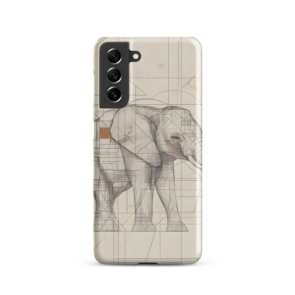 Geometric Elegance: The Steel Elephant