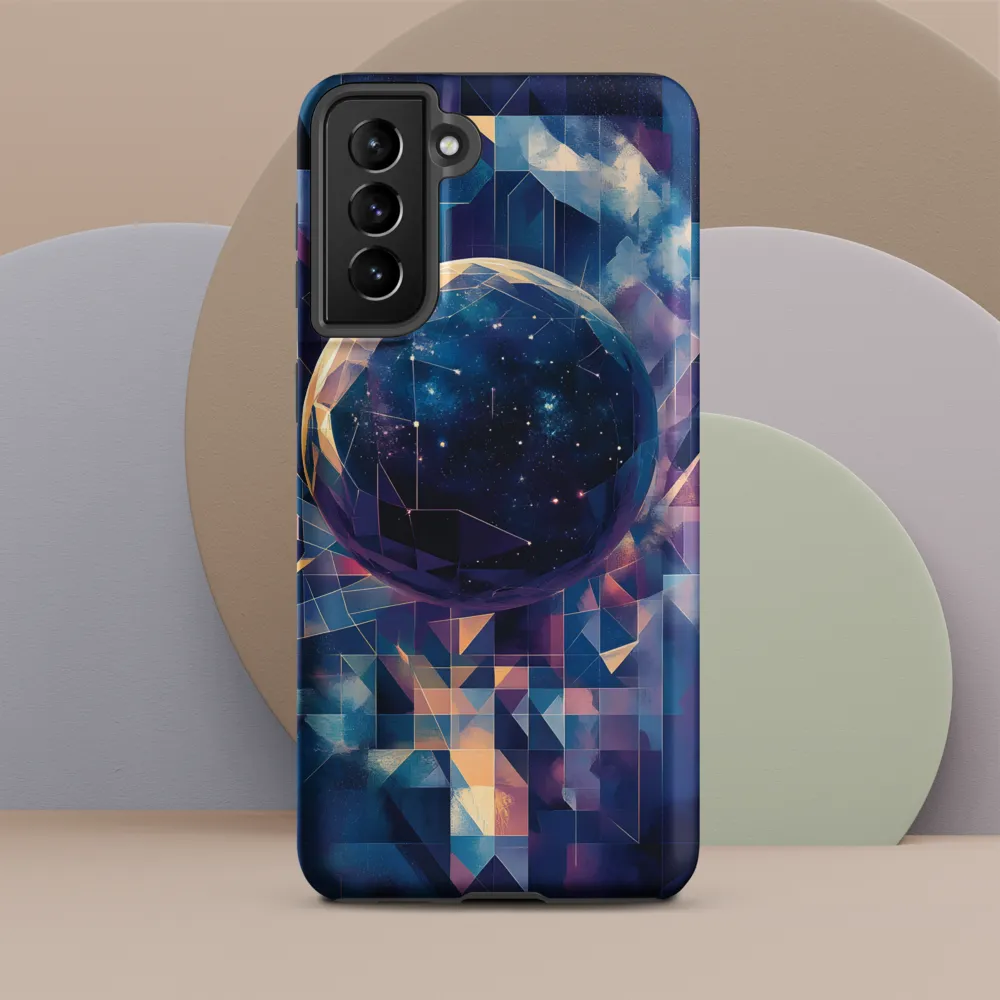 Celestial Geometry | Phone Case |  S21 Plus | Tough Case | Matte