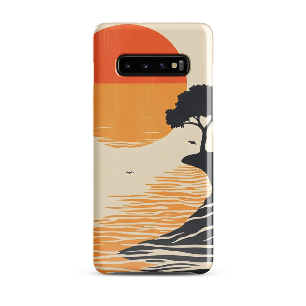 Serene Sunset | Phone Case |  S10 Plus | Snap Case | Glossy