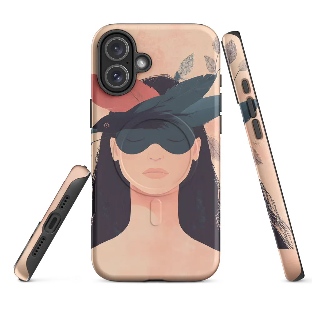 The Veil of Nature | Phone Case |  16 Plus | MagSafe® Tough Case | Matte
