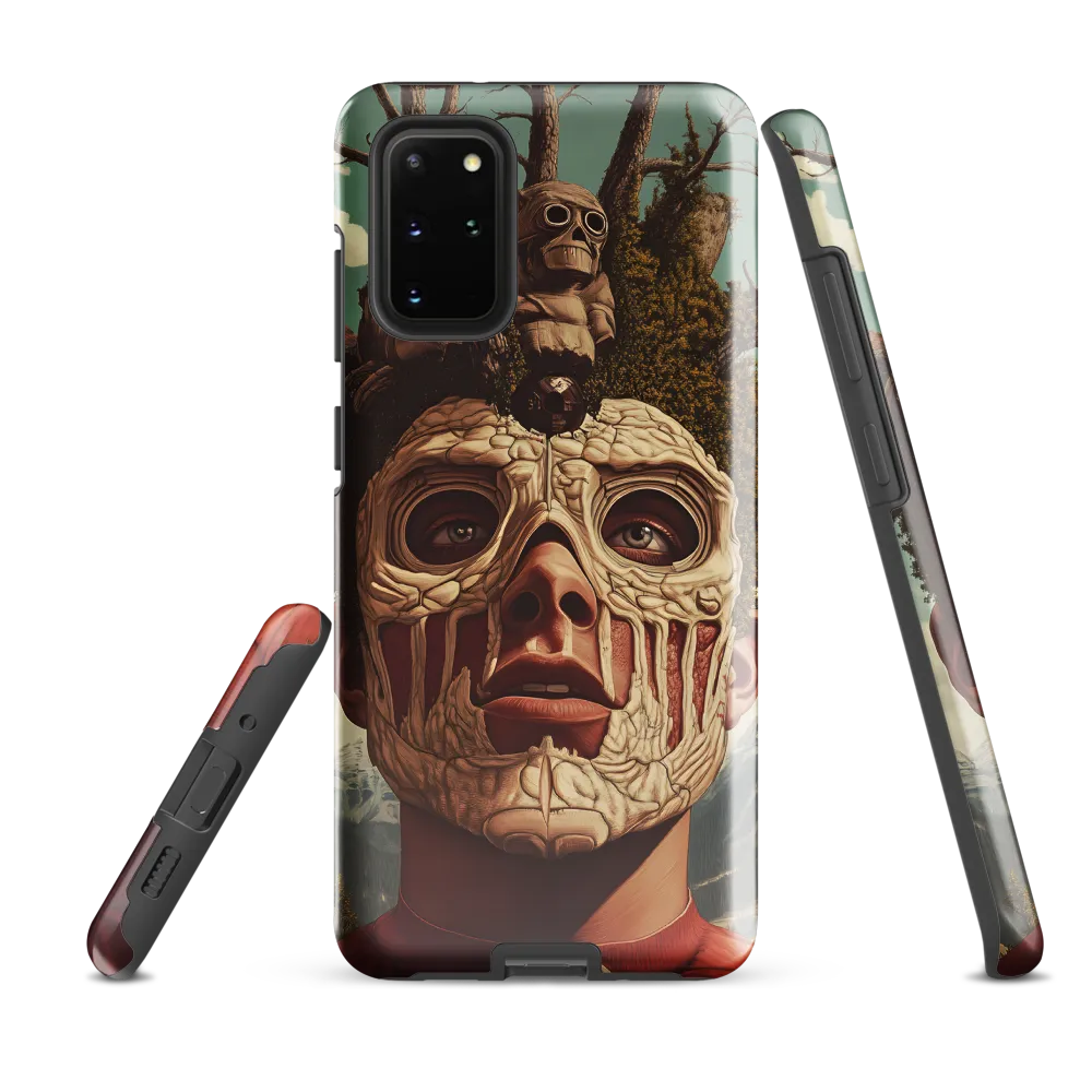 Nature's Mask: A Surreal Exploration