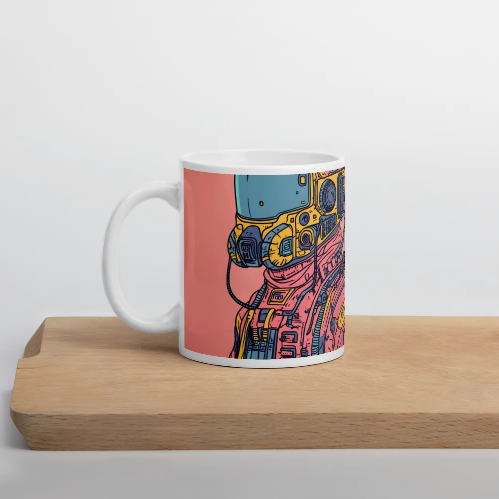 Exploration Beyond: A Digital Astronaut | Mugs | Multiple Sizes & Colors