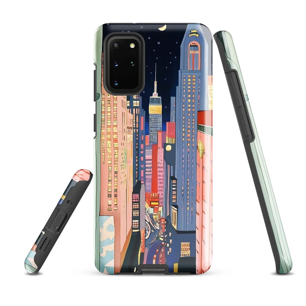 Urban Dreamscape: A Pop Art Night | Phone Case |  S20 Plus | Tough Case | Glossy