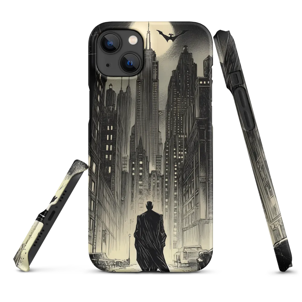 Shadows of the Gotham Night | Phone Case |  14 Plus | Snap Case | Matte