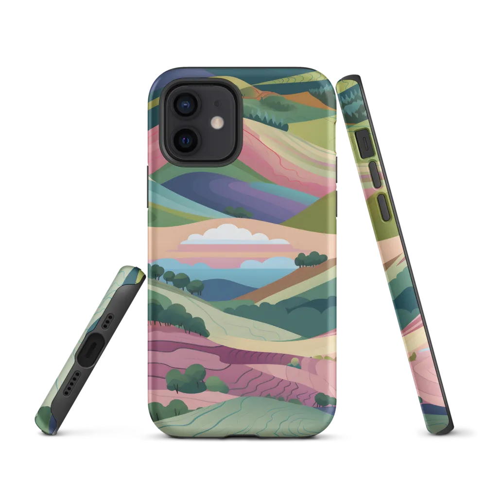 Harmonious Hills | Phone Case |  12 | Tough Case | Matte