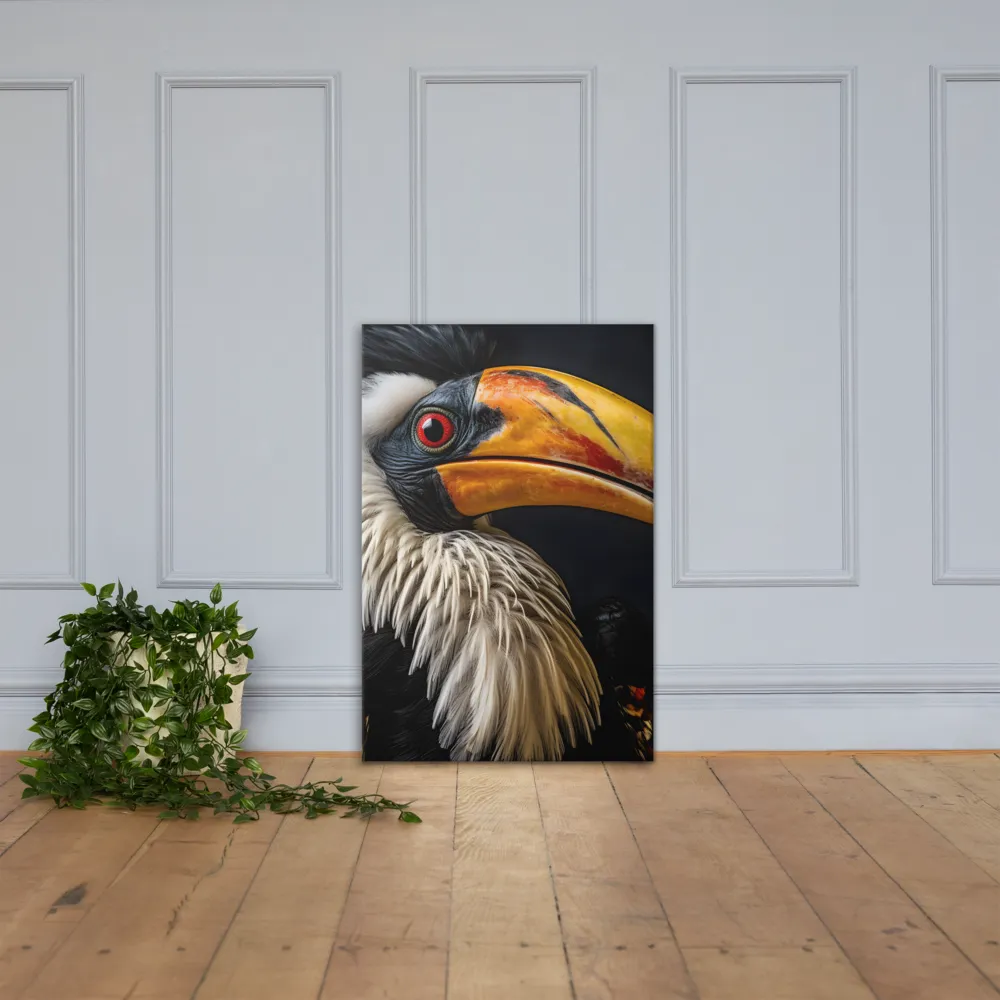 Majestic Hornbill Portrait