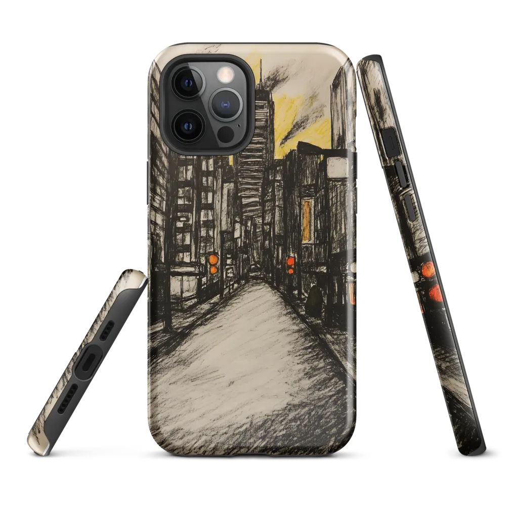 Cityscape of Solitude | Phone Case |  12 Pro Max | Tough Case | Glossy