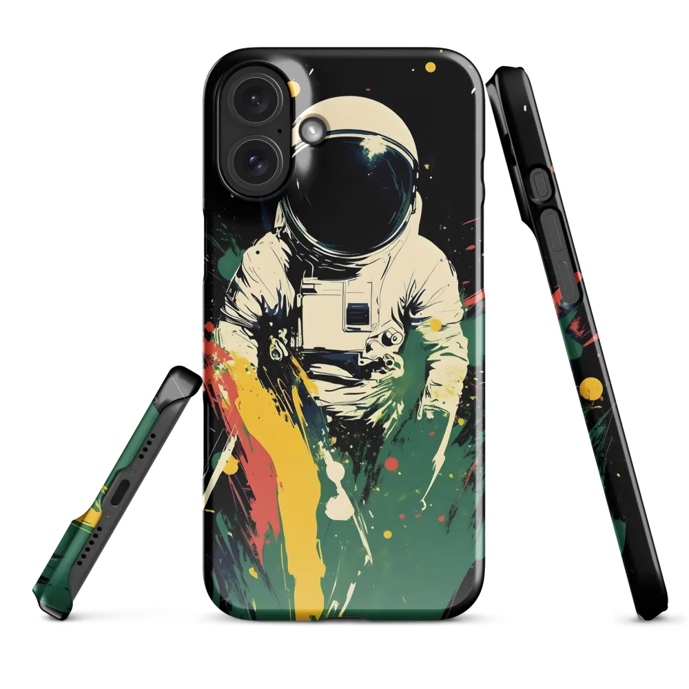 Cosmic Splash: The Astronaut's Journey