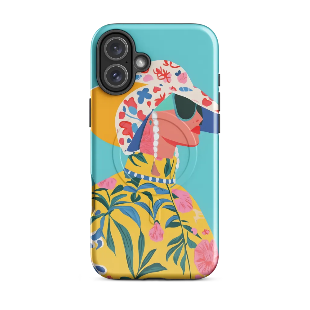 Tropical Confidence: A Fashion Portrait