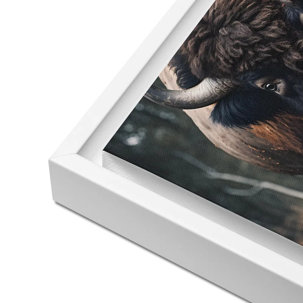 Majesty in the Wilderness | Canvas with White Frame | 12″×16″