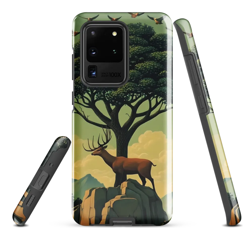 Stag at the Tree's Summit