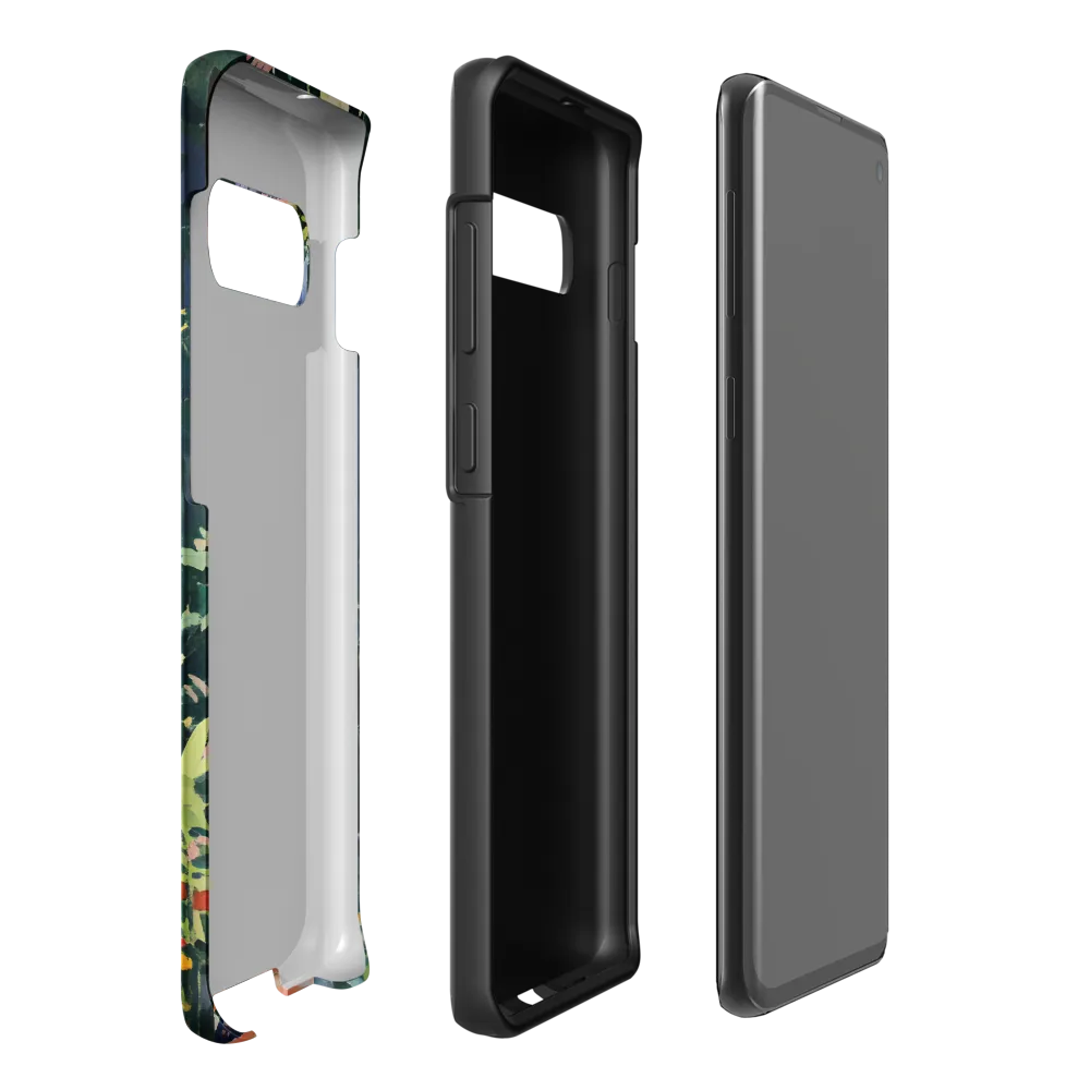 Flight of Light: A Serene Forest | Phone Case |  S10 Plus | Tough Case | Matte