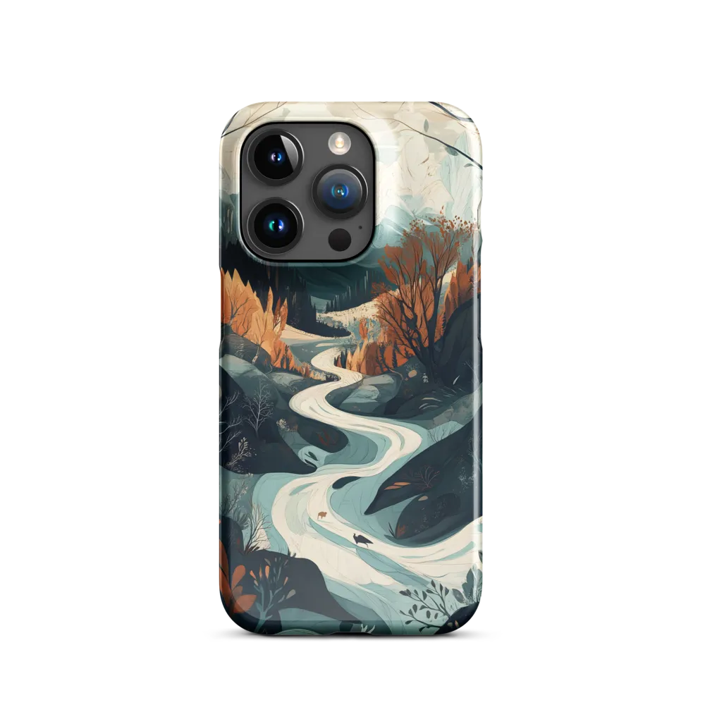 Winding Serenity: A Digital Landscape