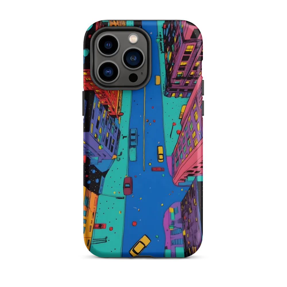 Neon Avenue from Above