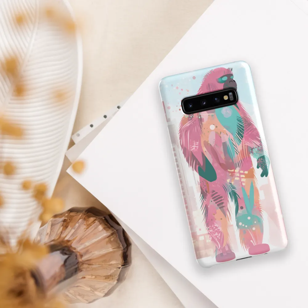 Urban Gorilla: A Fusion of Nature and City | Phone Case |  S10 Plus | Snap Case | Glossy