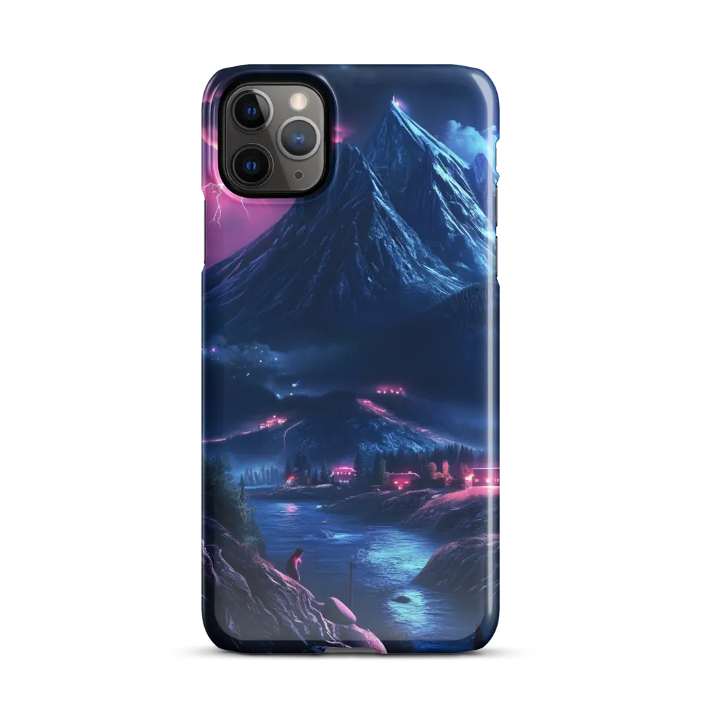 Mystical Storm Beneath the Peak | Phone Case |  11 Pro Max | Snap Case | Glossy