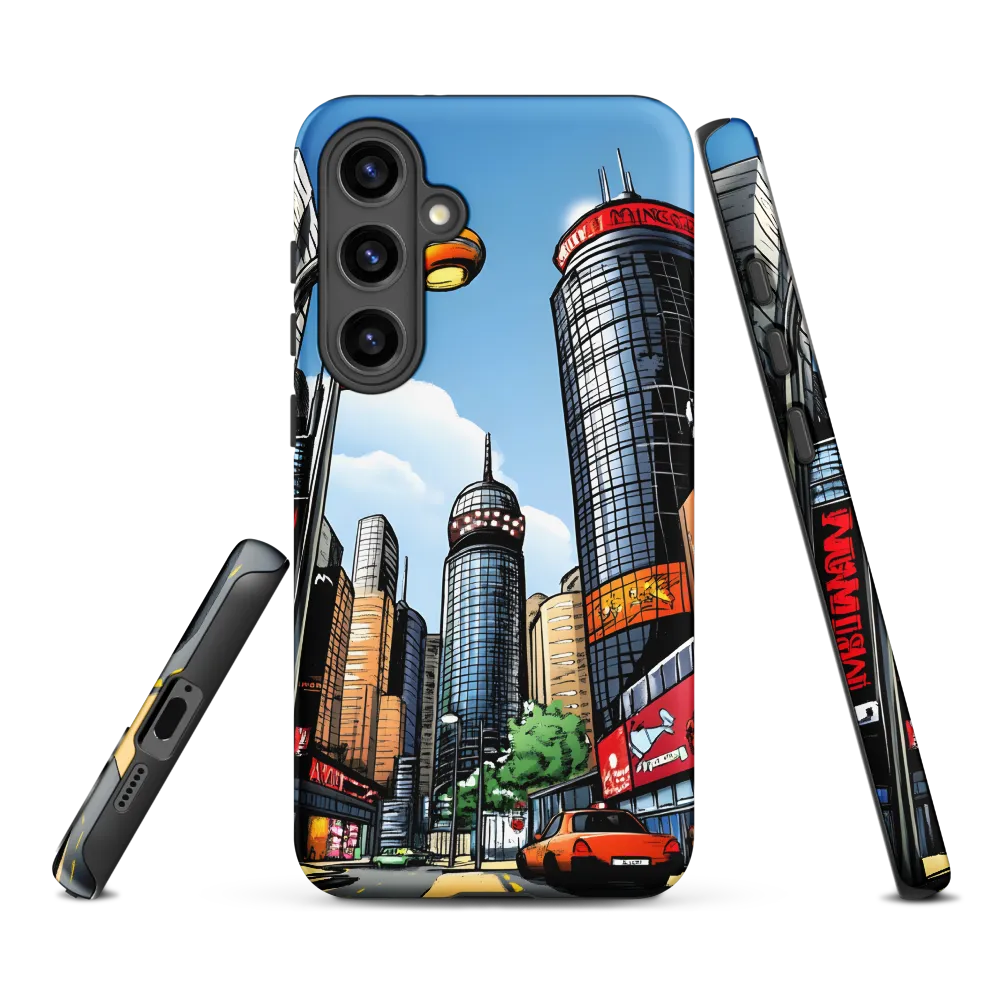 Urban Pulse: A Comic Cityscape