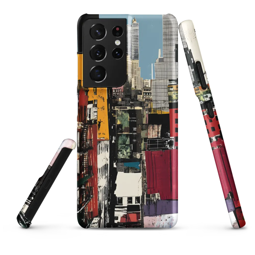 Urban Collage: A Vivid Cityscape