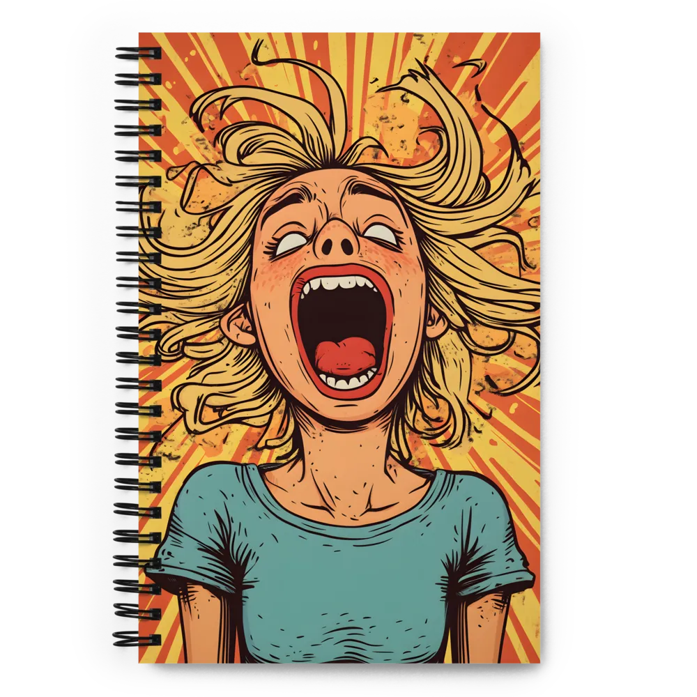 Unleashed Frustration | Spiral Notebook