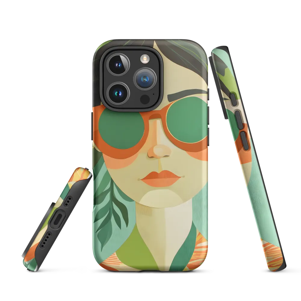 Bold Serenity: A Modern Portrait