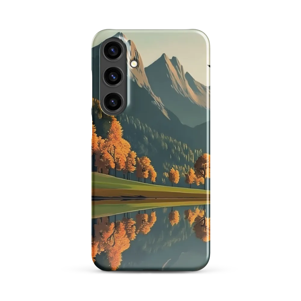 Reflections of Autumn | Phone Case |  S24 Plus | Snap Case | Glossy