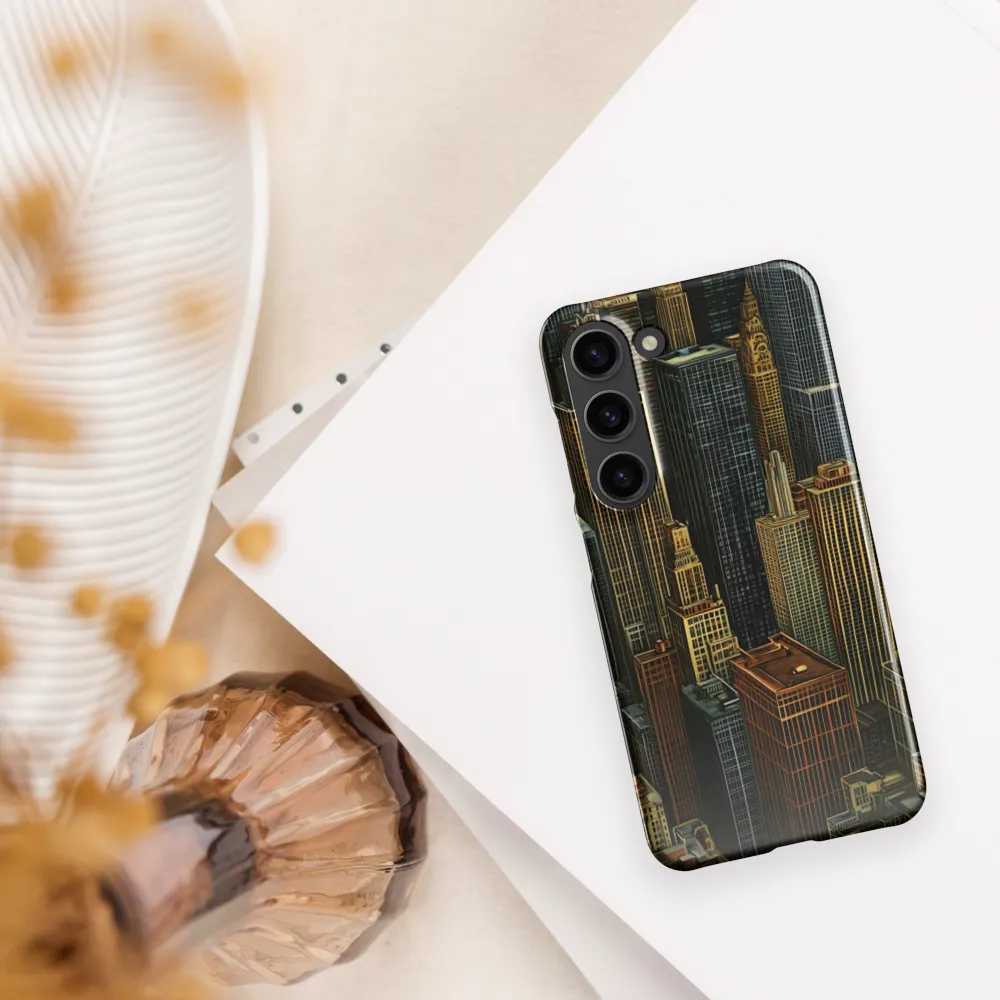 Urban Elegance: A Golden Cityscape