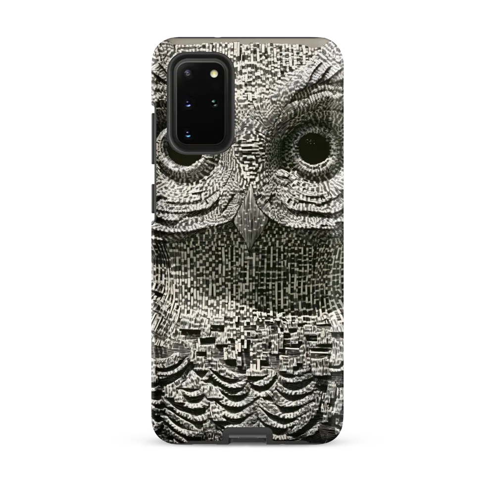 Intricate Owl of Textures