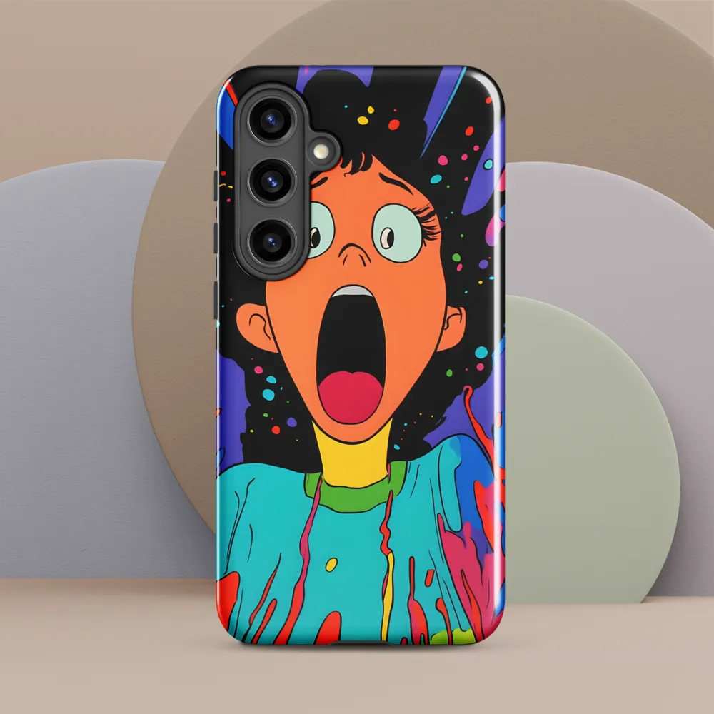 Eruption of Emotion | Phone Case |  S24 Plus | Tough Case | Glossy