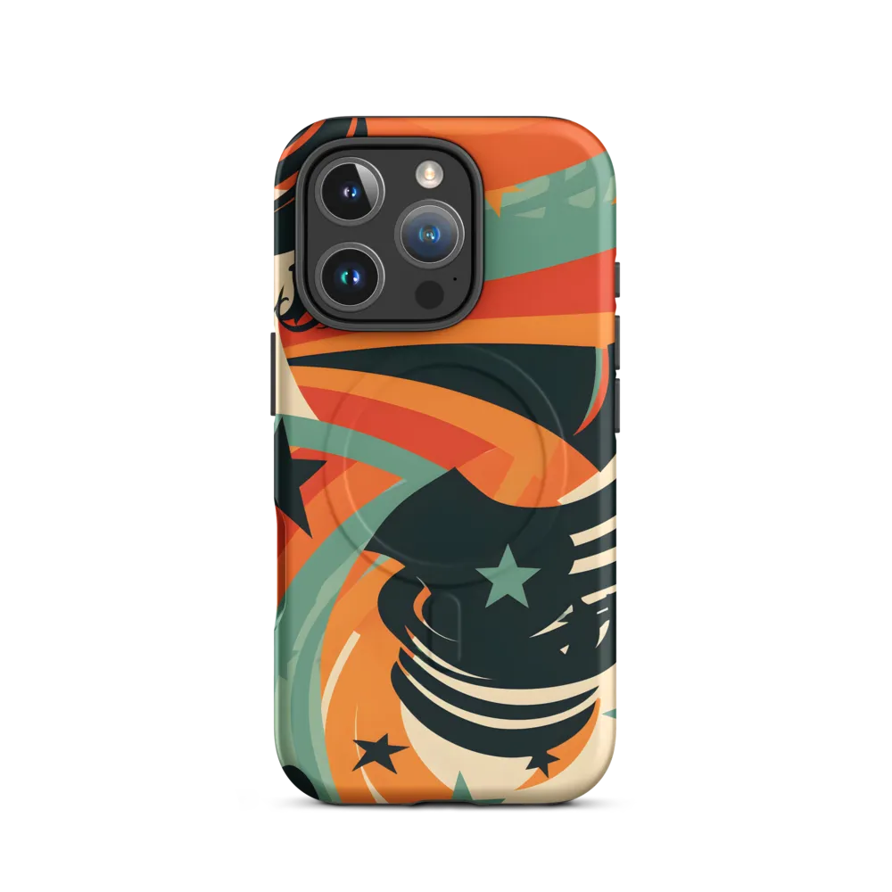 Swirls of Elegance | Phone Case |  16 Pro | MagSafe® Tough Case | Matte
