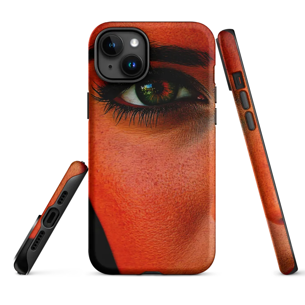Gaze of Intensity | Phone Case |  15 Plus | Tough Case | Matte