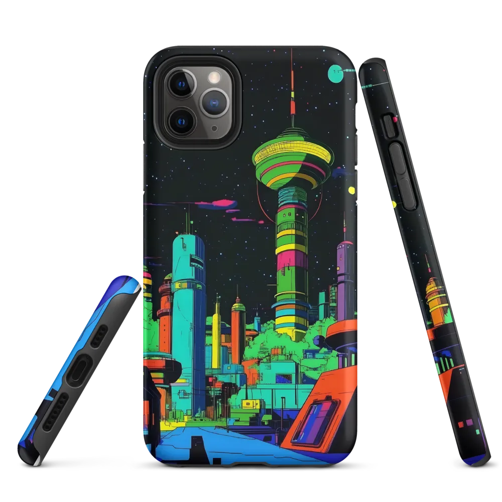Neon Dreams: A Futuristic Cityscape