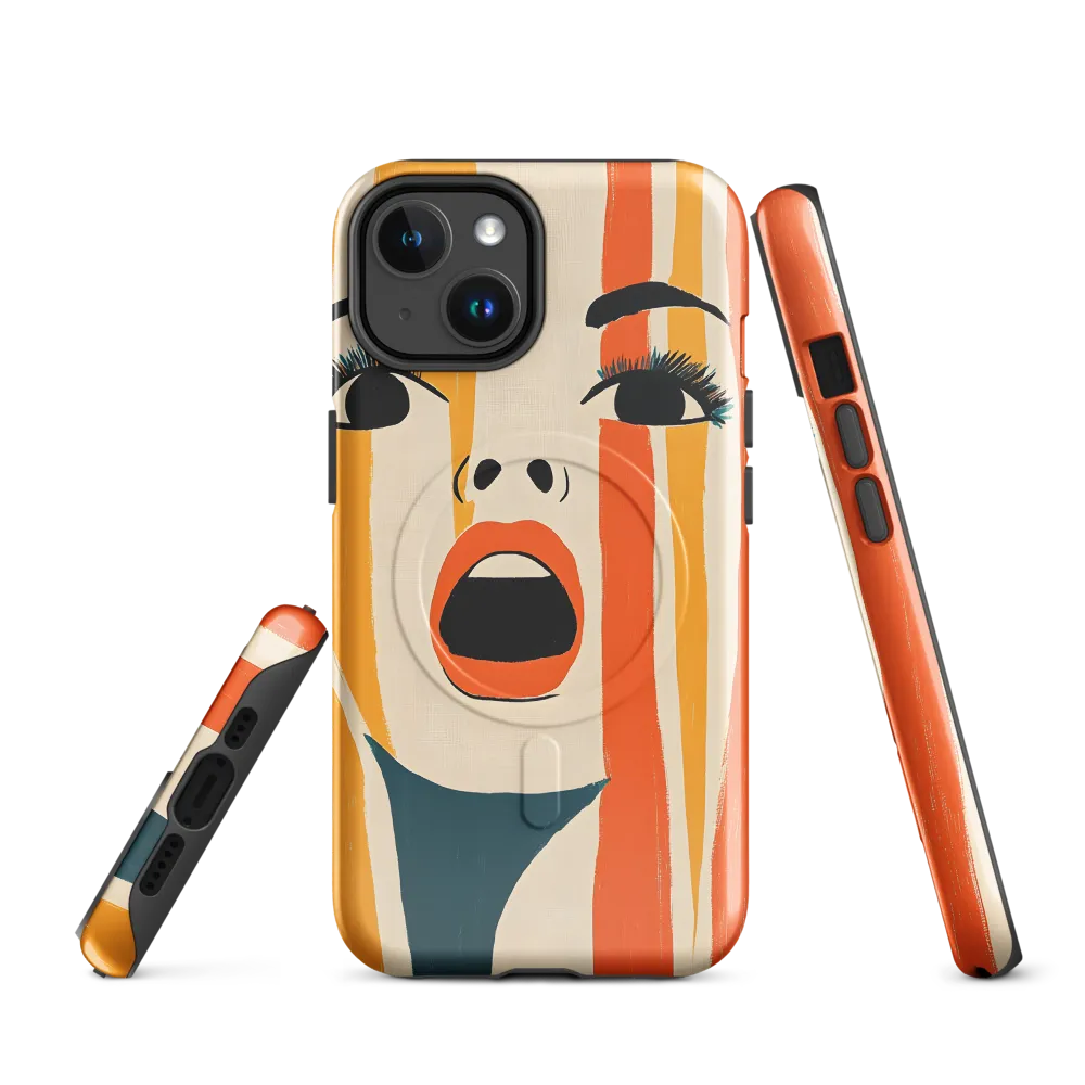 Vivid Expression | Phone Case |  14 | MagSafe® Tough Case | Glossy