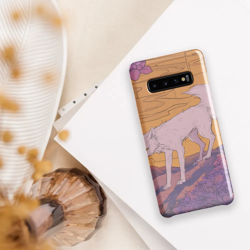 Whispers of the Violet Dawn | Phone Case |  S10 Plus | Snap Case | Glossy