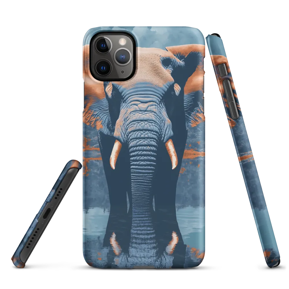 Majestic Reflection: The Elephant's Serenade