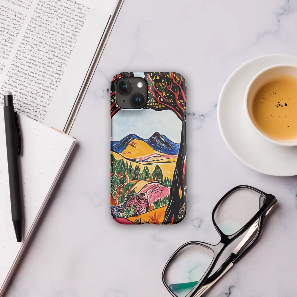 Vibrant Nature's Embrace | Phone Case |  15 | Snap Case | Matte
