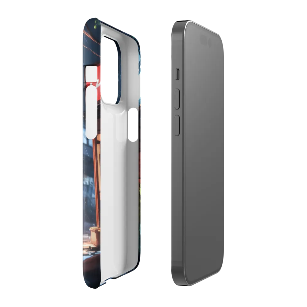 Whispers of the Rainy Night | Phone Case |  14 Pro | Snap Case | Glossy