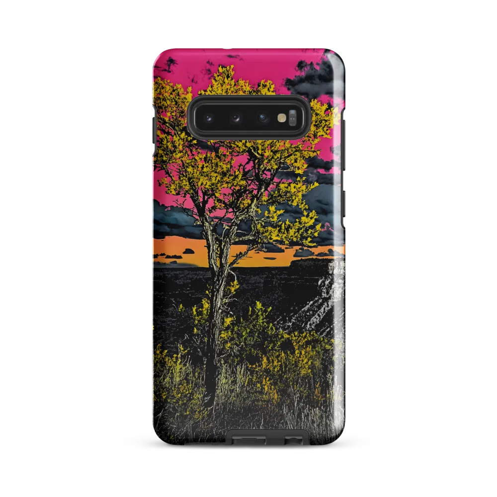 Ethereal Tree in a Surreal Landscape | Phone Case |  S10 Plus | Tough Case | Glossy