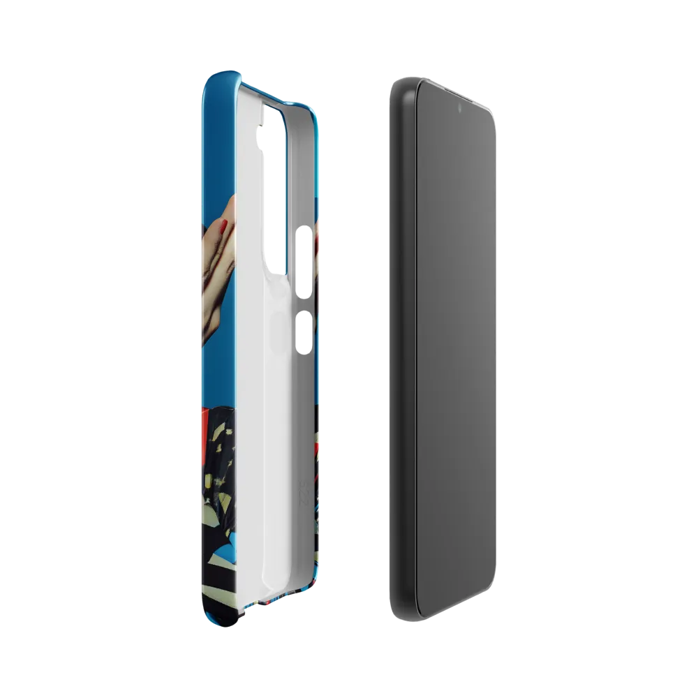 Echoes of Expression | Phone Case |  S22 | Snap Case | Glossy