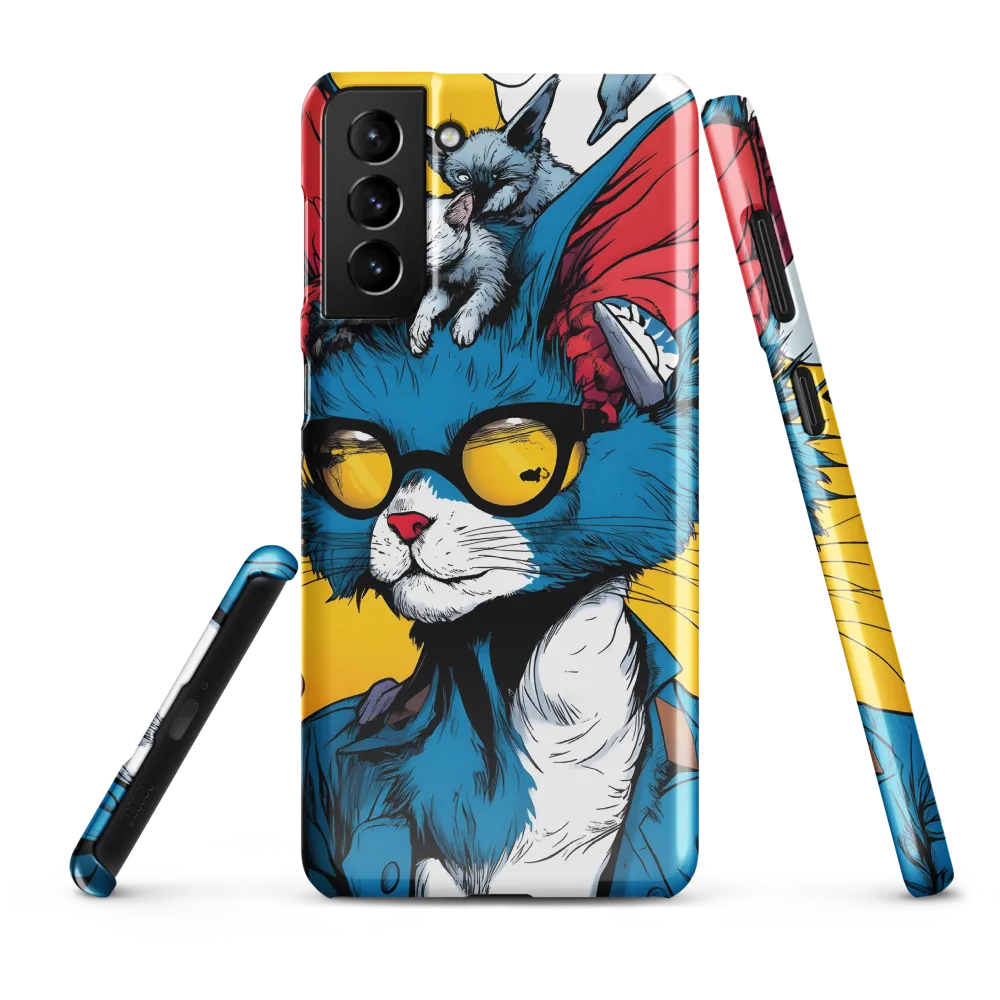 Whimsical Feline Coolness