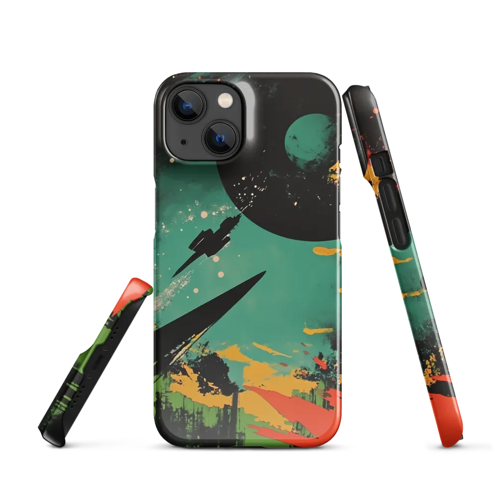 Journey Through the Cosmic Canvas | Phone Case |  14 | Snap Case | Glossy
