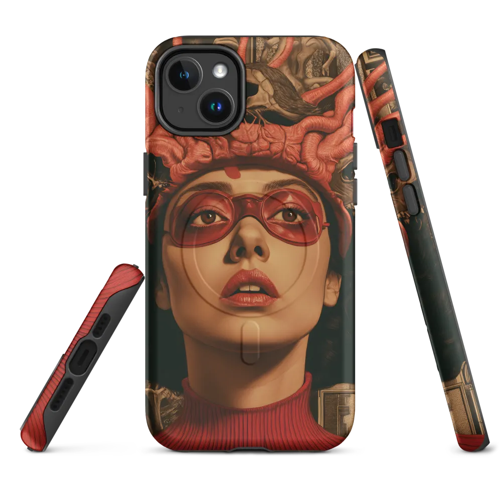 Veins of Mortality | Phone Case |  14 Plus | MagSafe® Tough Case | Matte
