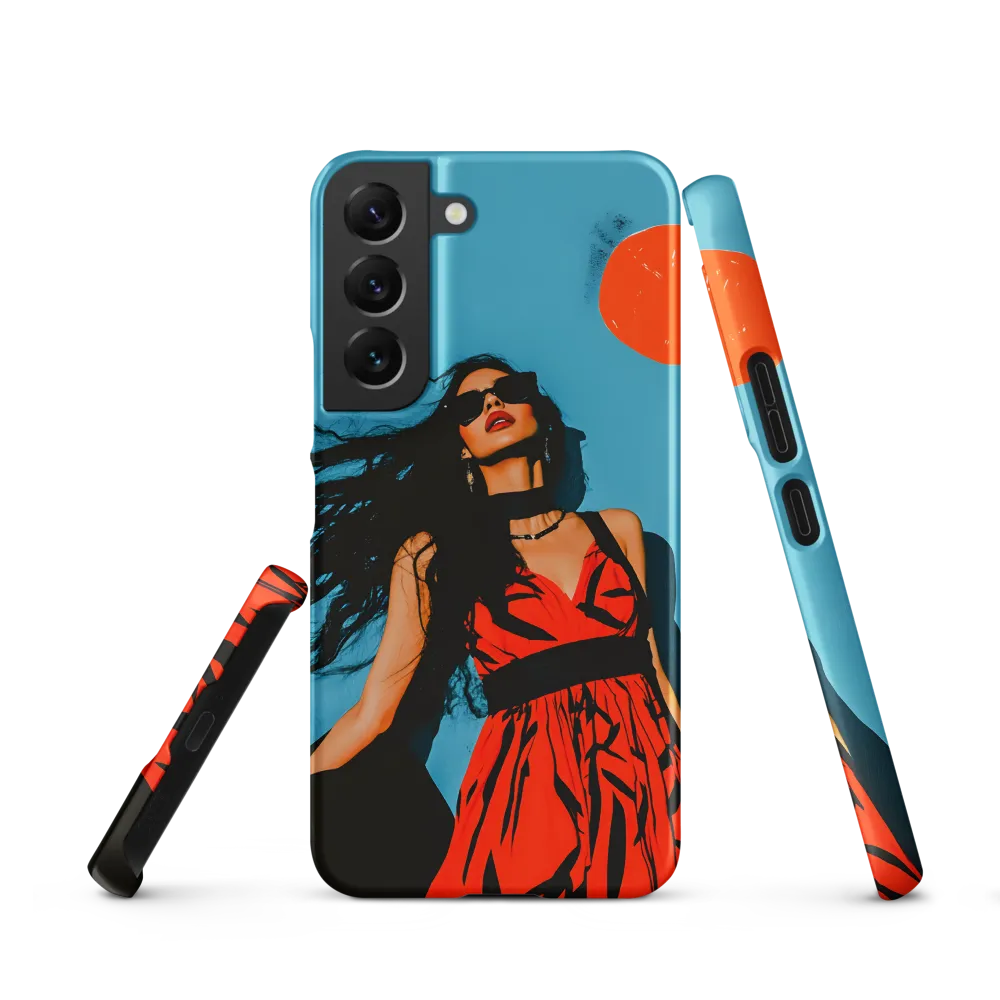 Sunset in Fashion: A Modern Portrait
