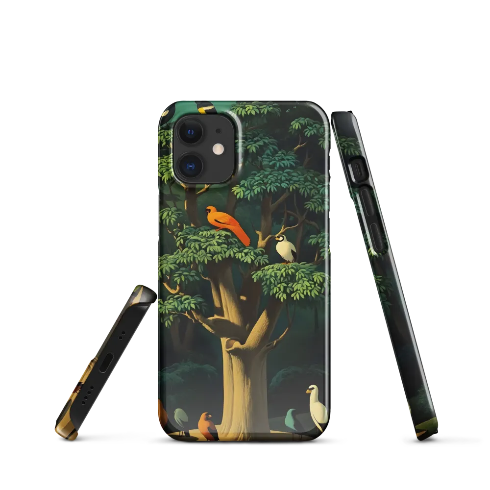 Harmony in Color: A Surreal Bird Symphony